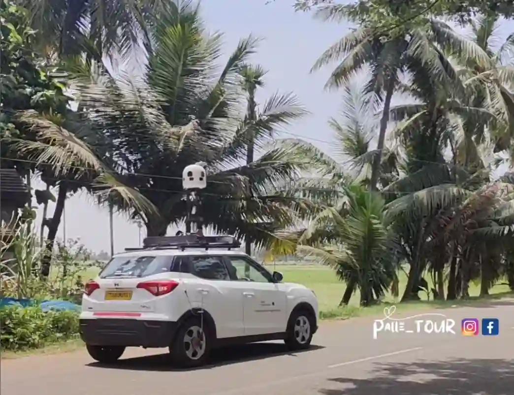Picture of a Apple Car spotted in Usulumarru, Andhra Pradesh, India on September 17, 2024.
