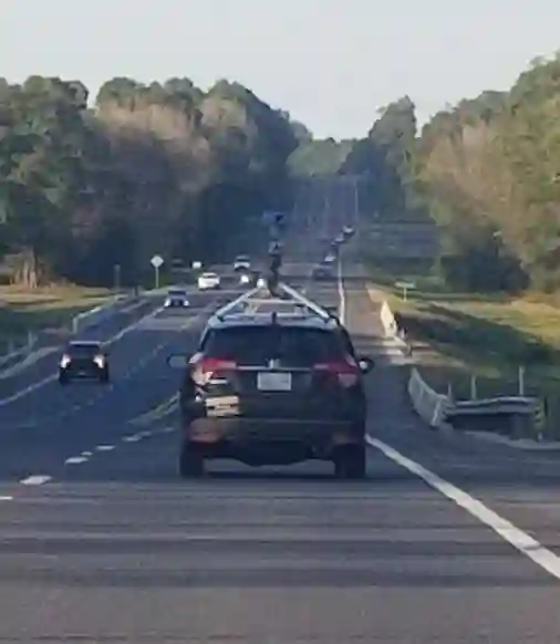 Picture of a Google Car spotted in Gilmer, Texas, USA on November 5, 2024.