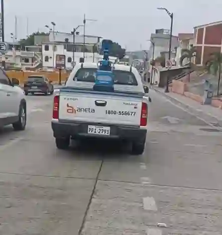 Picture of a Google Car spotted in Guayaquil, Guayas, Ecuador on November 5, 2024.