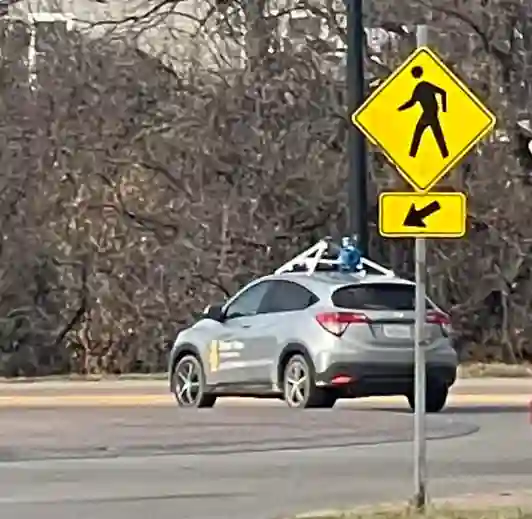 Picture of a Google Car spotted in Lame Deer, Montana, USA on October 31, 2024.