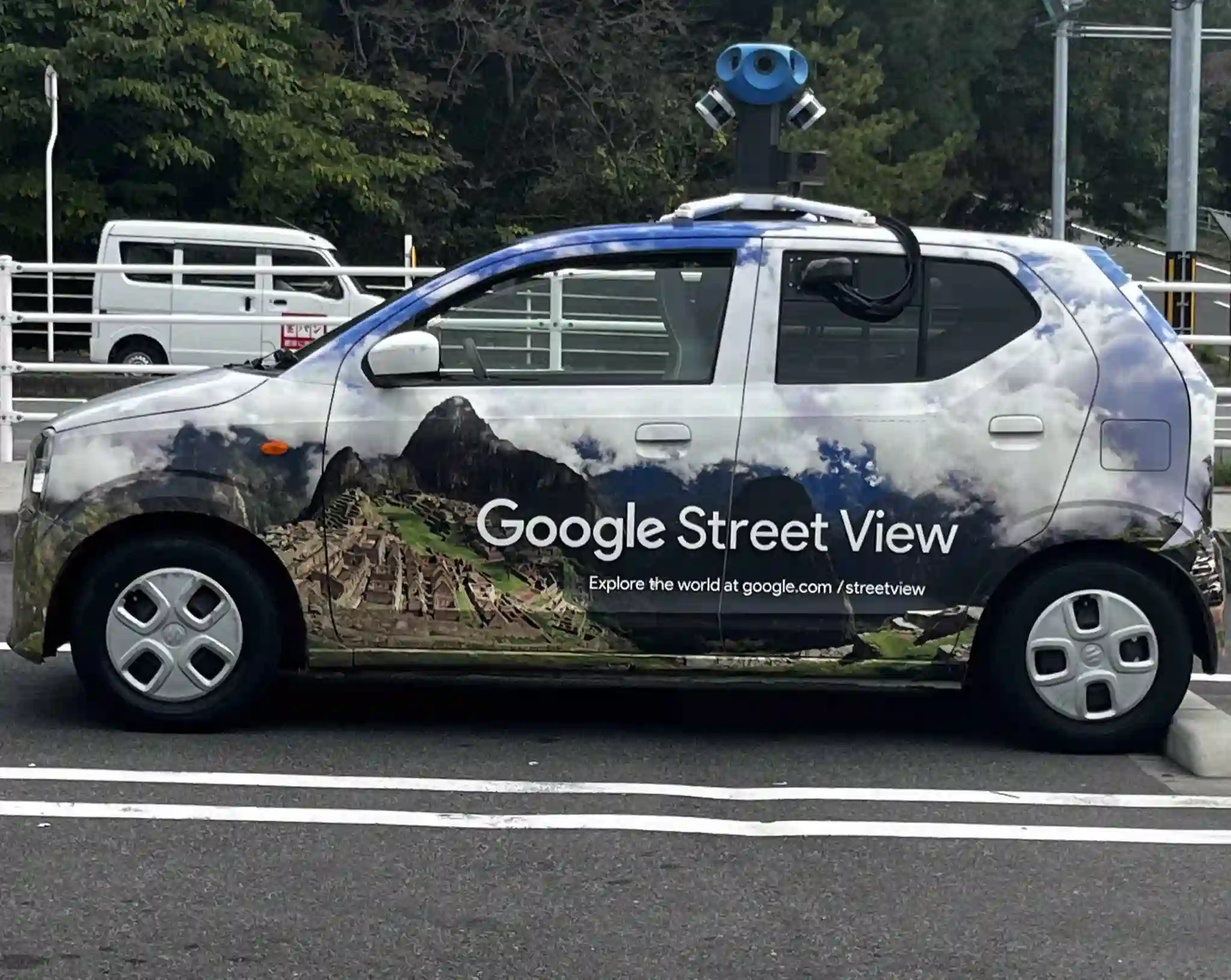 Picture of a Google Car spotted in Okayama, Japan on November 5, 2024.