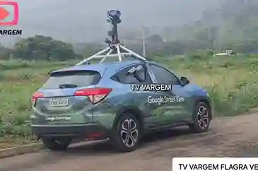Picture of a Google Car spotted in Vargem Grande do Sul, State of São Paulo, Brazil on November 5, 2024.