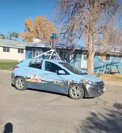 Picture of a Google Car spotted in Worland, Wyoming, USA on November 6, 2024.