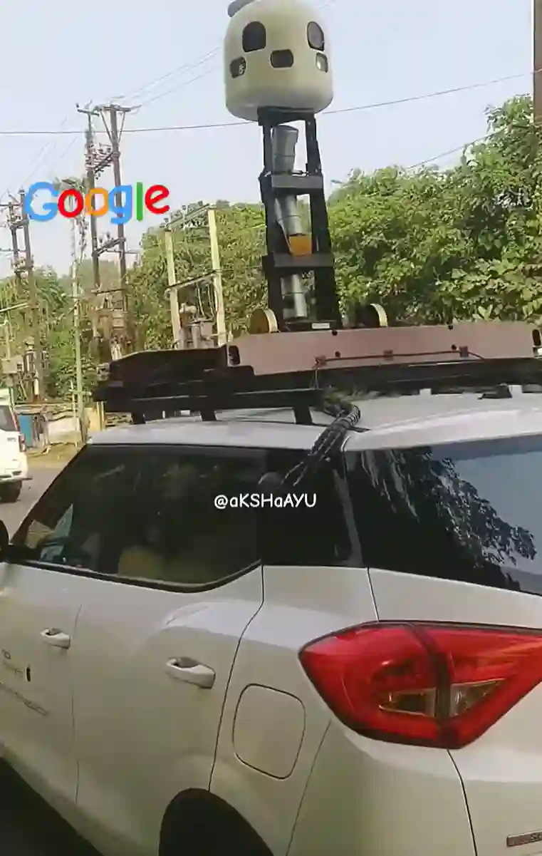 Picture of a Apple Car spotted in Hazaribagh, Jharkhand, India on November 6, 2024.