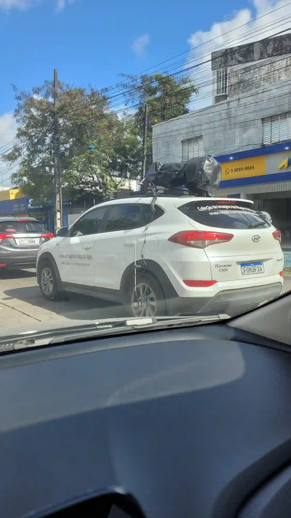 Picture of a Apple Car spotted in Recife, State of Pernambuco, Brazil on November 1, 2024.