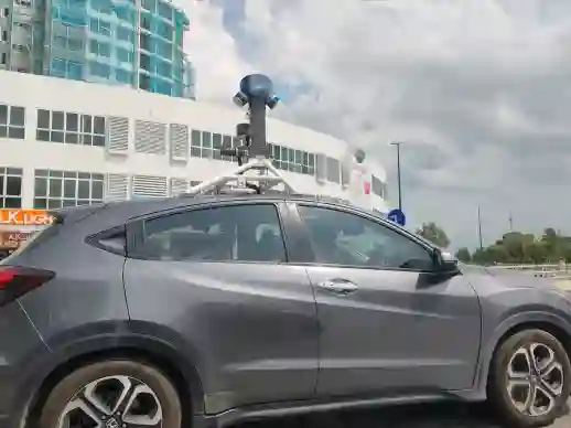 Picture of a Google Car spotted in Bintulu, Sarawak, Malaysia on October 28, 2024.