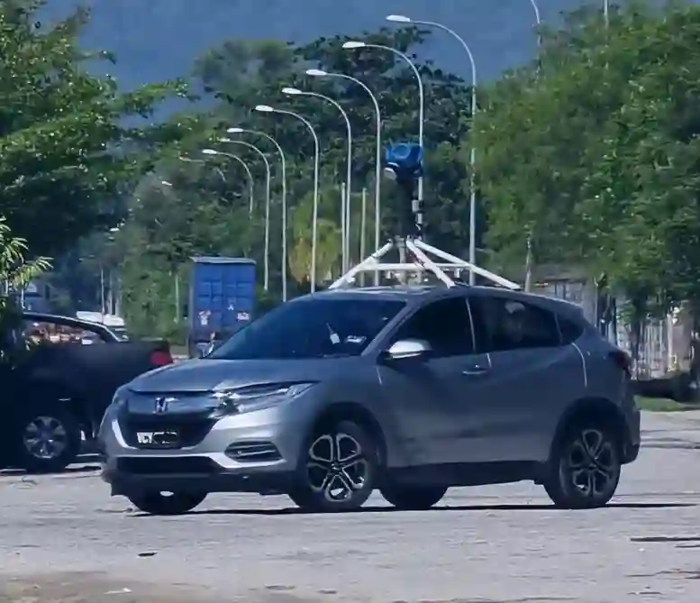 Picture of a Google Car spotted in Ipoh, Perak, Malaysia on November 10, 2024.