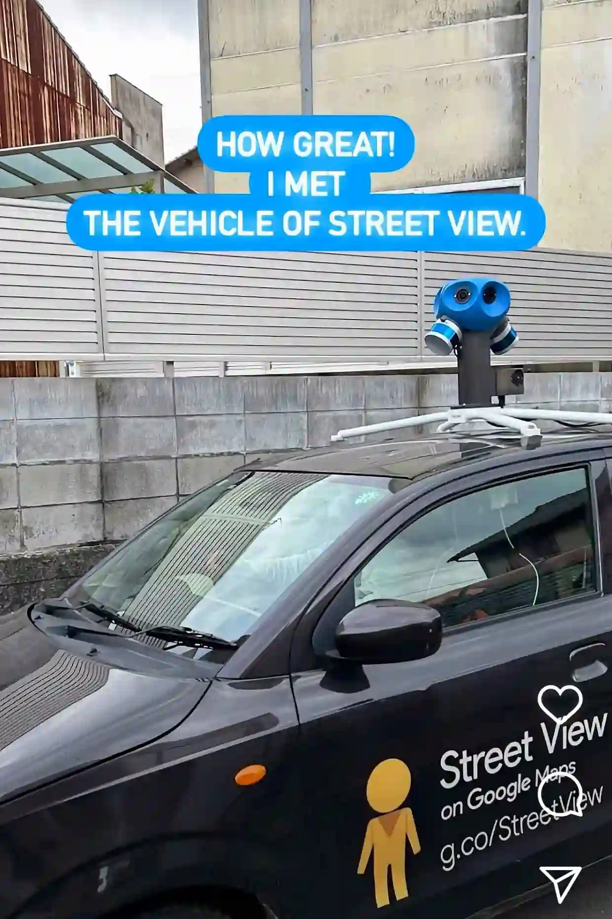 Picture of a Google Car spotted in Japan on November 5, 2024.