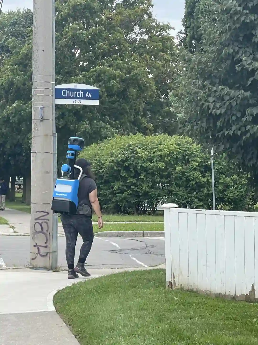 Picture of a Google Car spotted in North York, Toronto, Ontario, Canada on August 22, 2024.