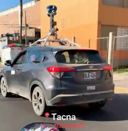 Picture of a Google Car spotted in Tacna, Tacna, Peru on November 4, 2024.