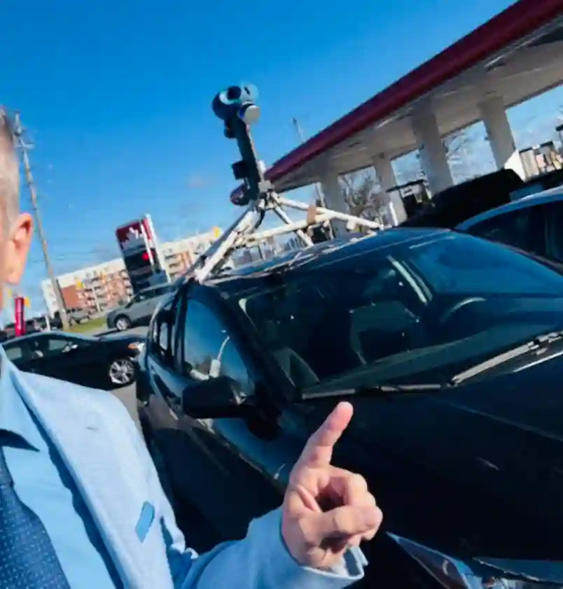 Picture of a Google Car spotted in Ottawa, Ontario, Canada on November 12, 2024.