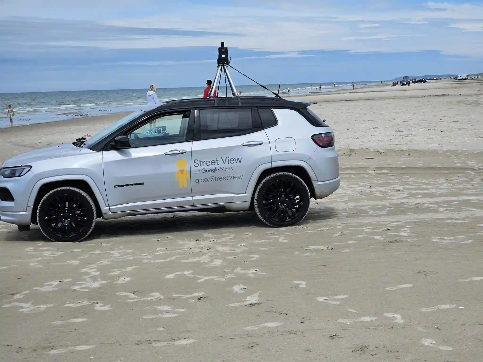 Picture of a Google Car spotted in Hirtshals, North Denmark Region, Denmark on July 18, 2024.