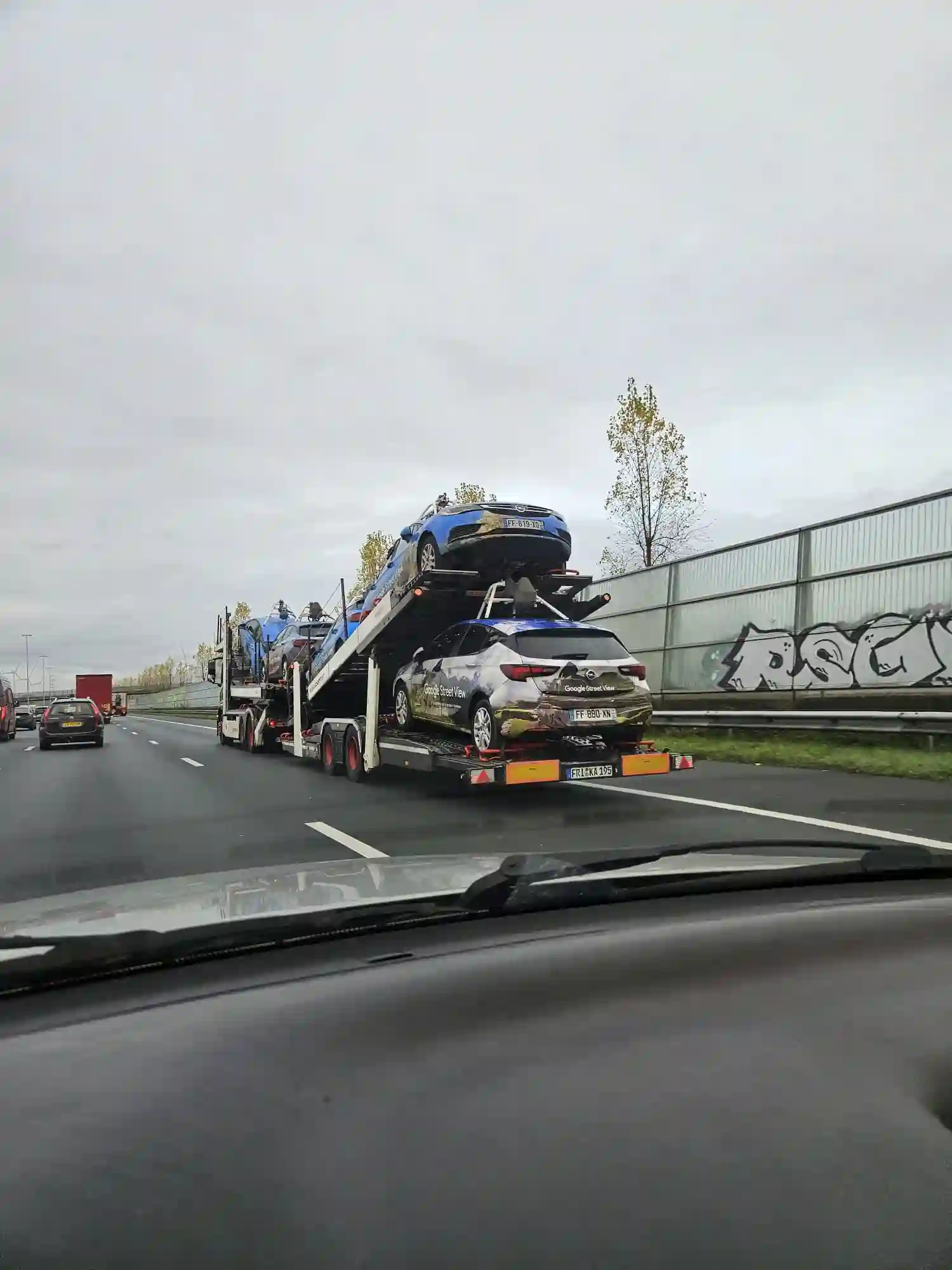 Picture of a Google Car spotted in Netherlands on November 14, 2024.