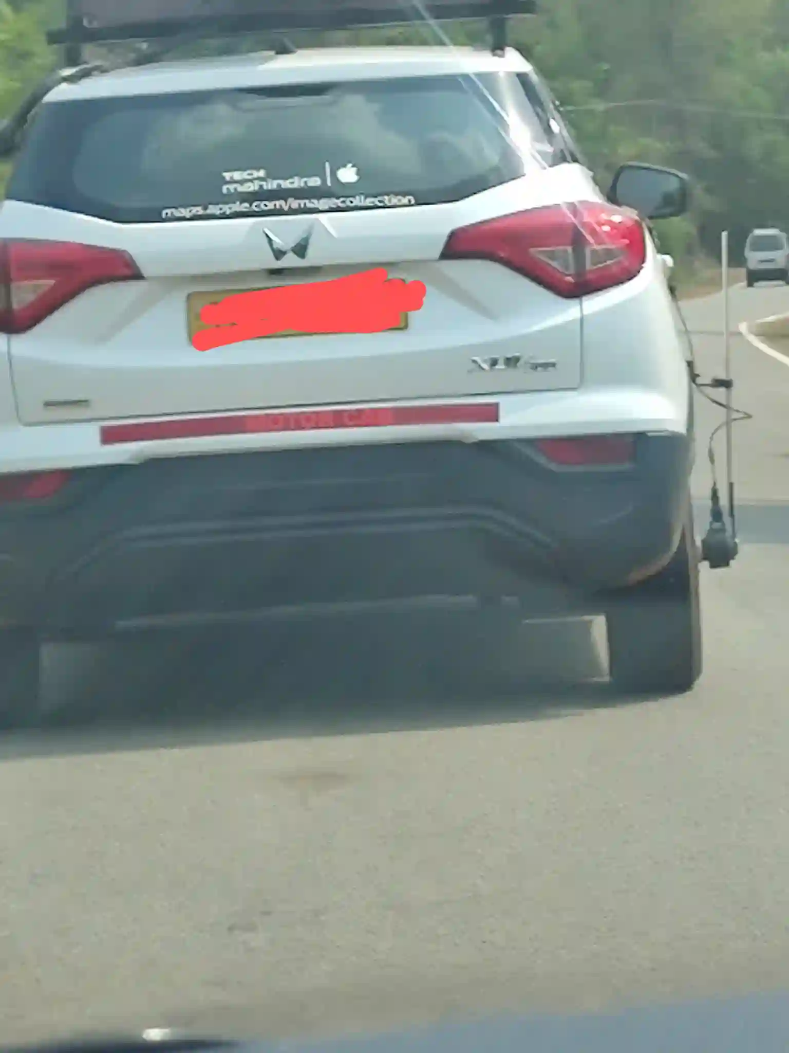Picture of a Google Car spotted in Kundapura, Karnataka, India on May 1, 2024.