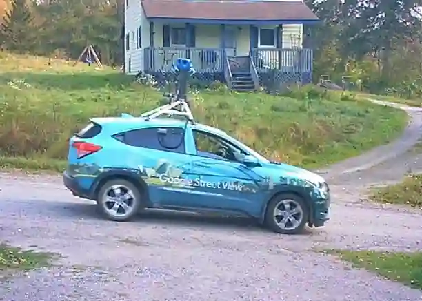 Picture of a Google Car spotted in Commanda, Ontario, Canada on October 26, 2024.
