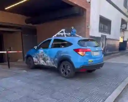Picture of a Google Car spotted in Buenos Aires, Argentina on November 14, 2024.