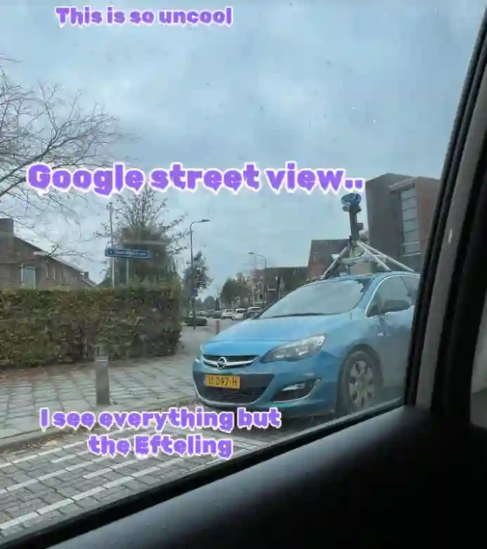 Picture of a Google Car spotted in Kaatsheuvel, North Brabant, Netherlands on November 1, 2024.