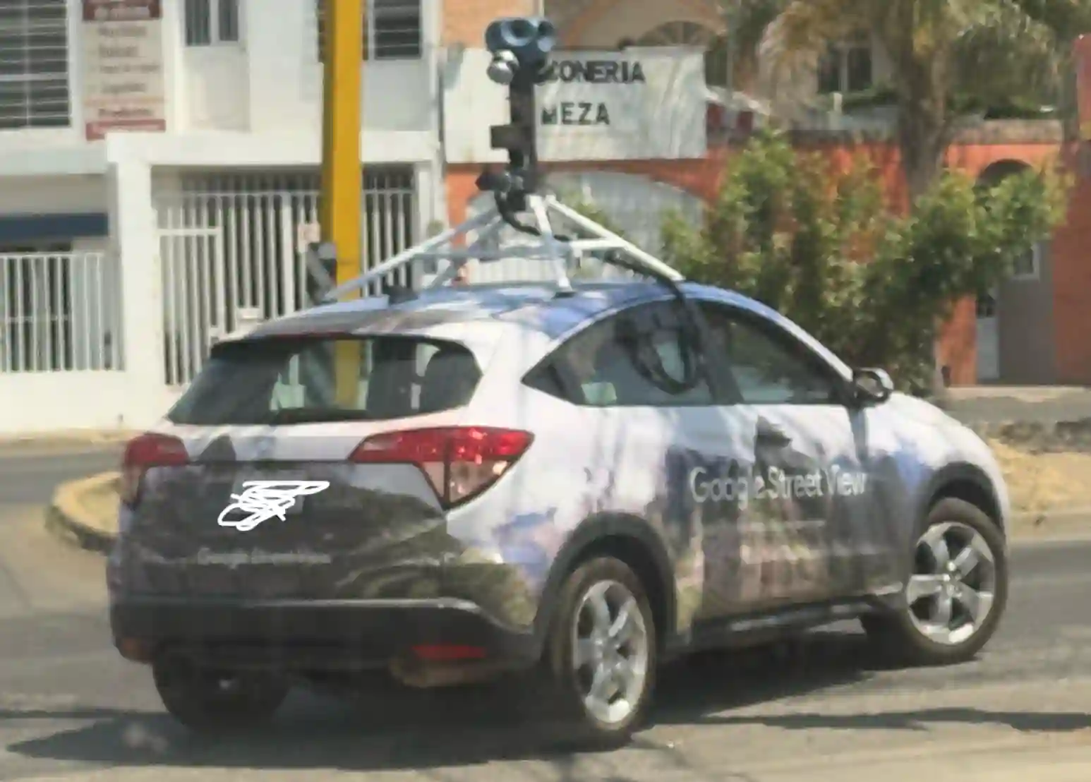 Picture of a Google Car spotted in Aguascalientes, Mexico on November 10, 2024.