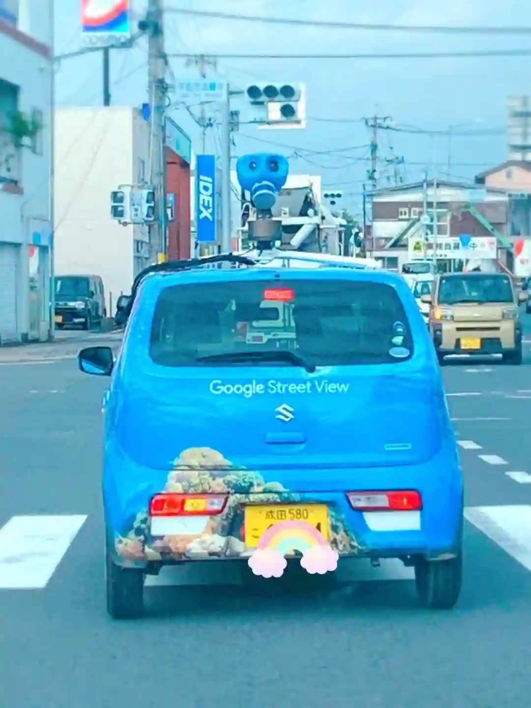 Picture of a Google Car spotted in Usa, Oita, Japan on November 14, 2024.
