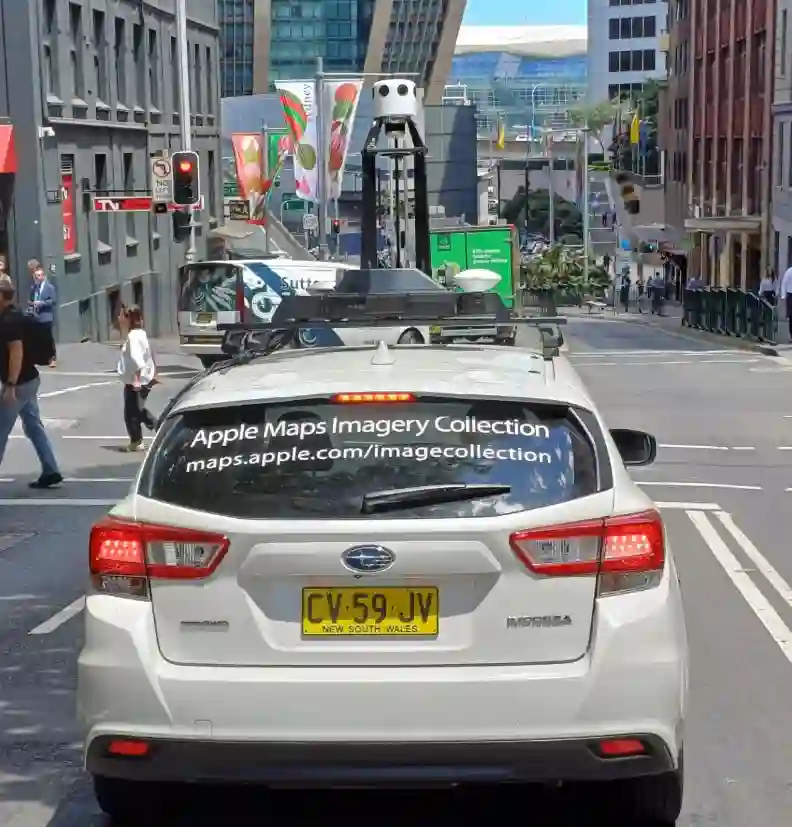 Picture of a Apple Car spotted in Sydney, New South Wales, Australia on November 18, 2024.