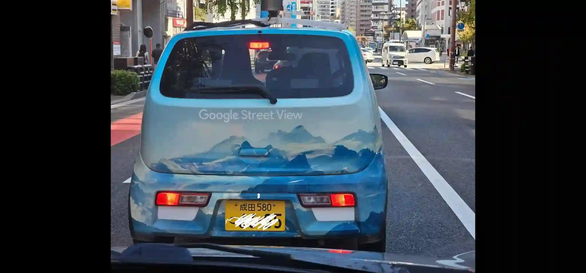 Picture of a Google Car spotted in Fukuoka, Fukuoka, Japan on November 19, 2024.