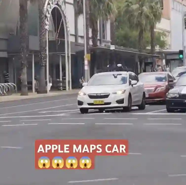 Picture of a Apple Car spotted in Geelong, Victoria, Australia on November 19, 2024.