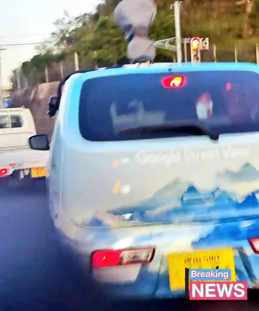 Picture of a Google Car spotted in Kochi, Japan on November 20, 2024.