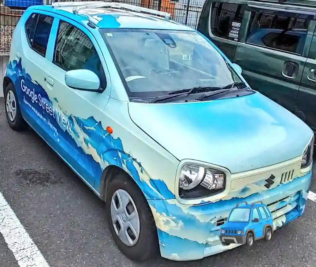 Picture of a Google Car spotted in Sendai, Miyagi, Japan on July 12, 2024.