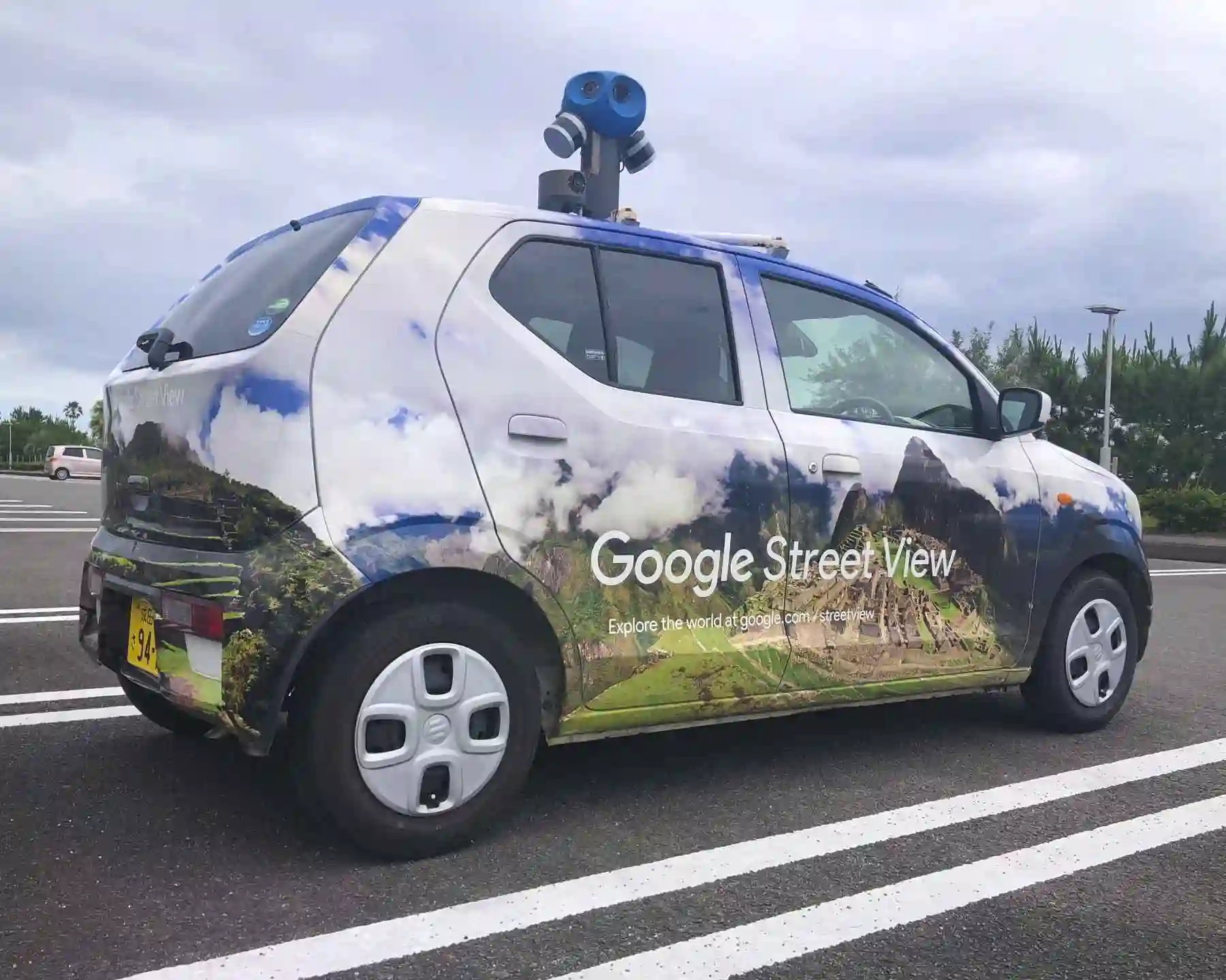 Picture of a Google Car spotted in Miyazaki, Miyazaki, Japan on June 7, 2024.