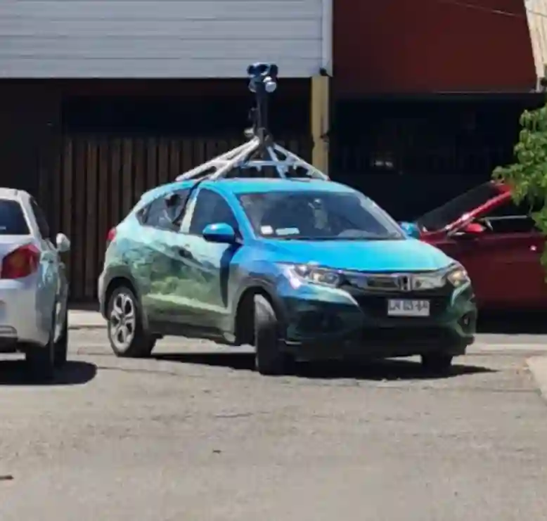 Picture of a Google Car spotted in Quillota, Valparaíso, Chile on November 19, 2024.