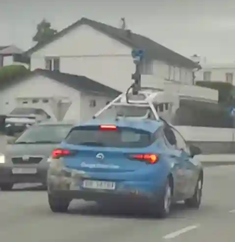 Picture of a Google Car spotted in Kristiansund, Møre og Romsdal, Norway on May 28, 2024.