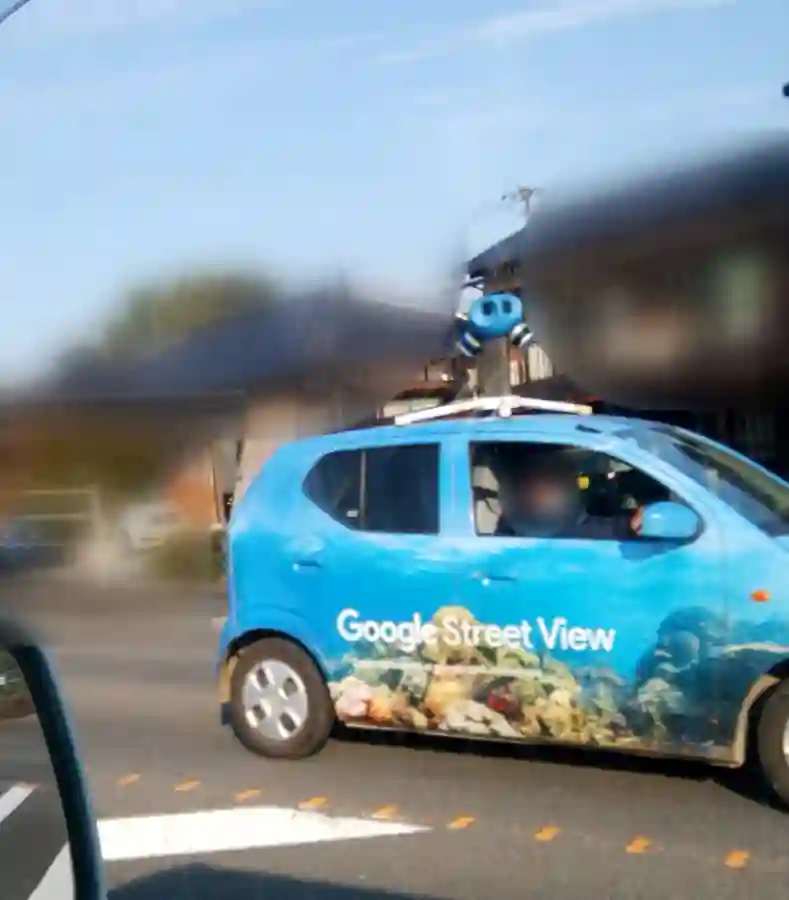 Picture of a Google Car spotted in Japan on November 22, 2024.