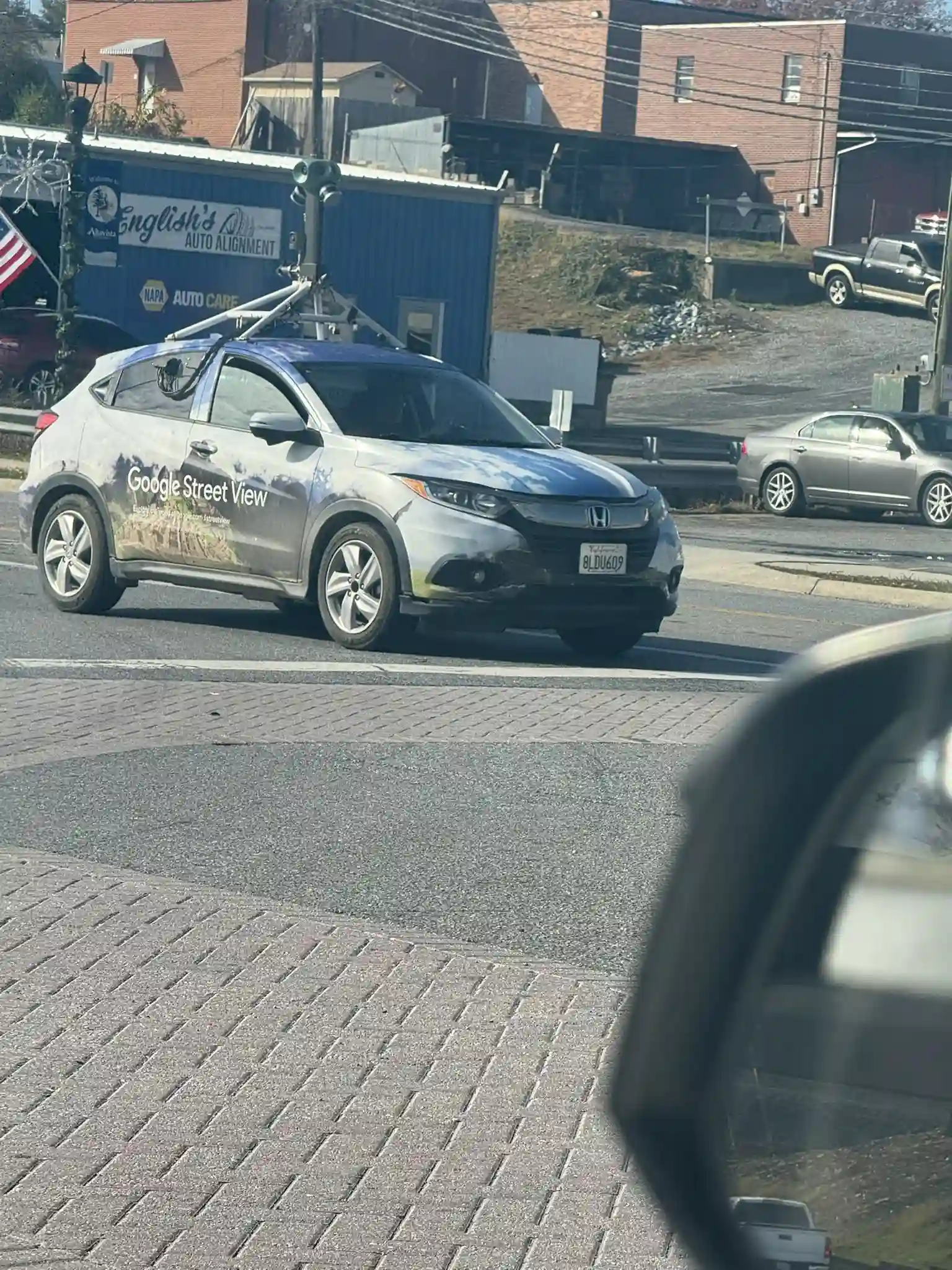 Picture of a Google Car spotted in Altavista, Virginia on November 23, 2024.