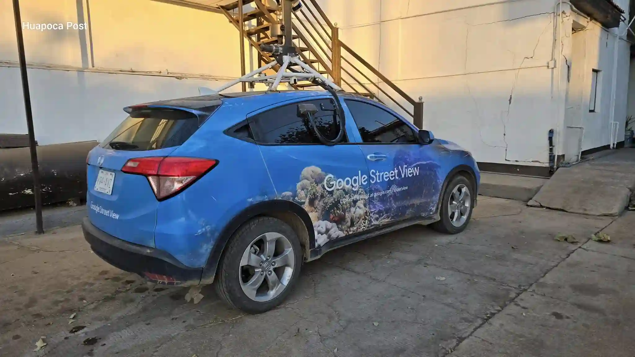 Picture of a Google Car spotted in Ciudad Madera, Chihuahua, Mexico on November 21, 2024.