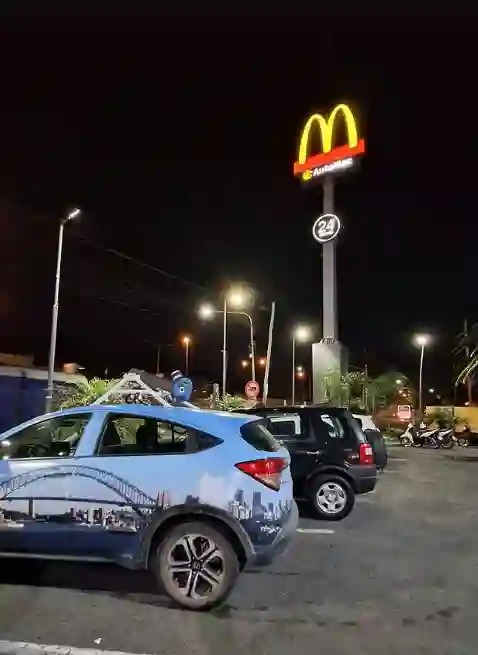 Picture of a Google Car spotted in Campana, Buenos Aires Province, Argentina on November 1, 2024.