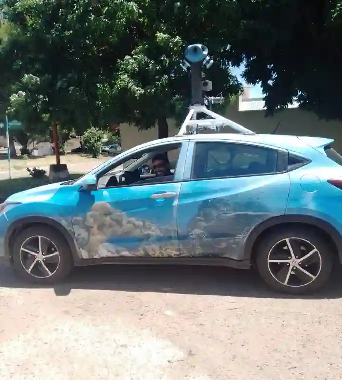Picture of a Google Car spotted in Punta Alta, Buenos Aires Province, Argentina on November 25, 2024.