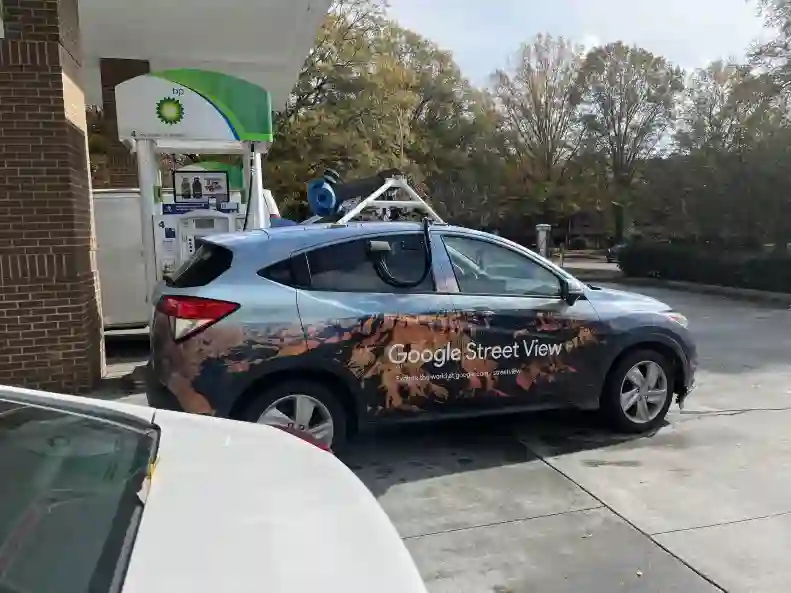 Picture of a Google Car spotted in Cary, North Carolina, United States on November 28, 2024.