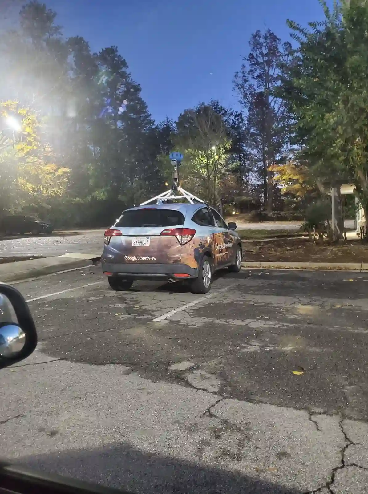 Picture of a Google Car spotted in United States on November 28, 2024.