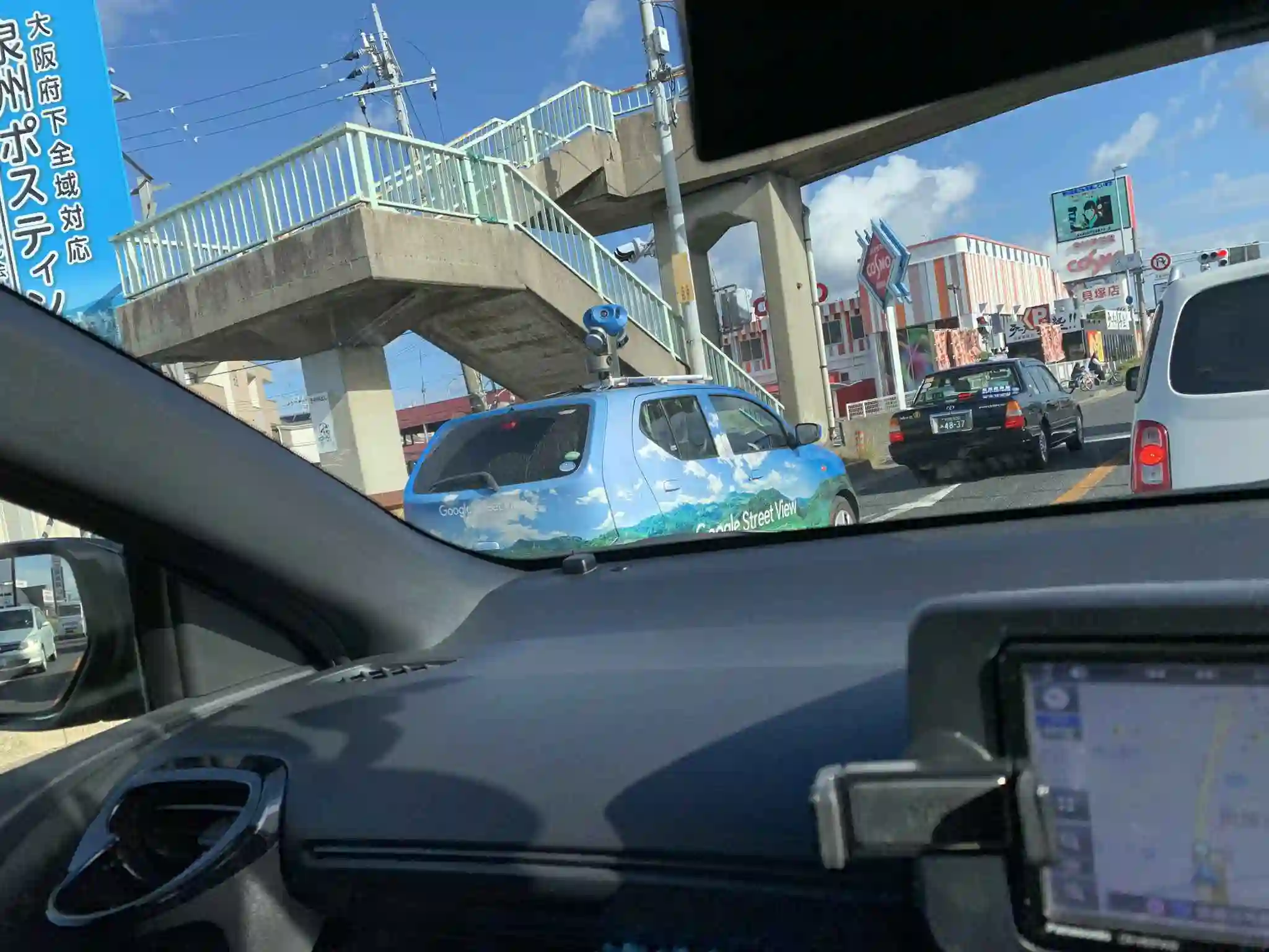 Picture of a Google Car spotted in Kaizuka, Osaka, Japan on November 30, 2024.