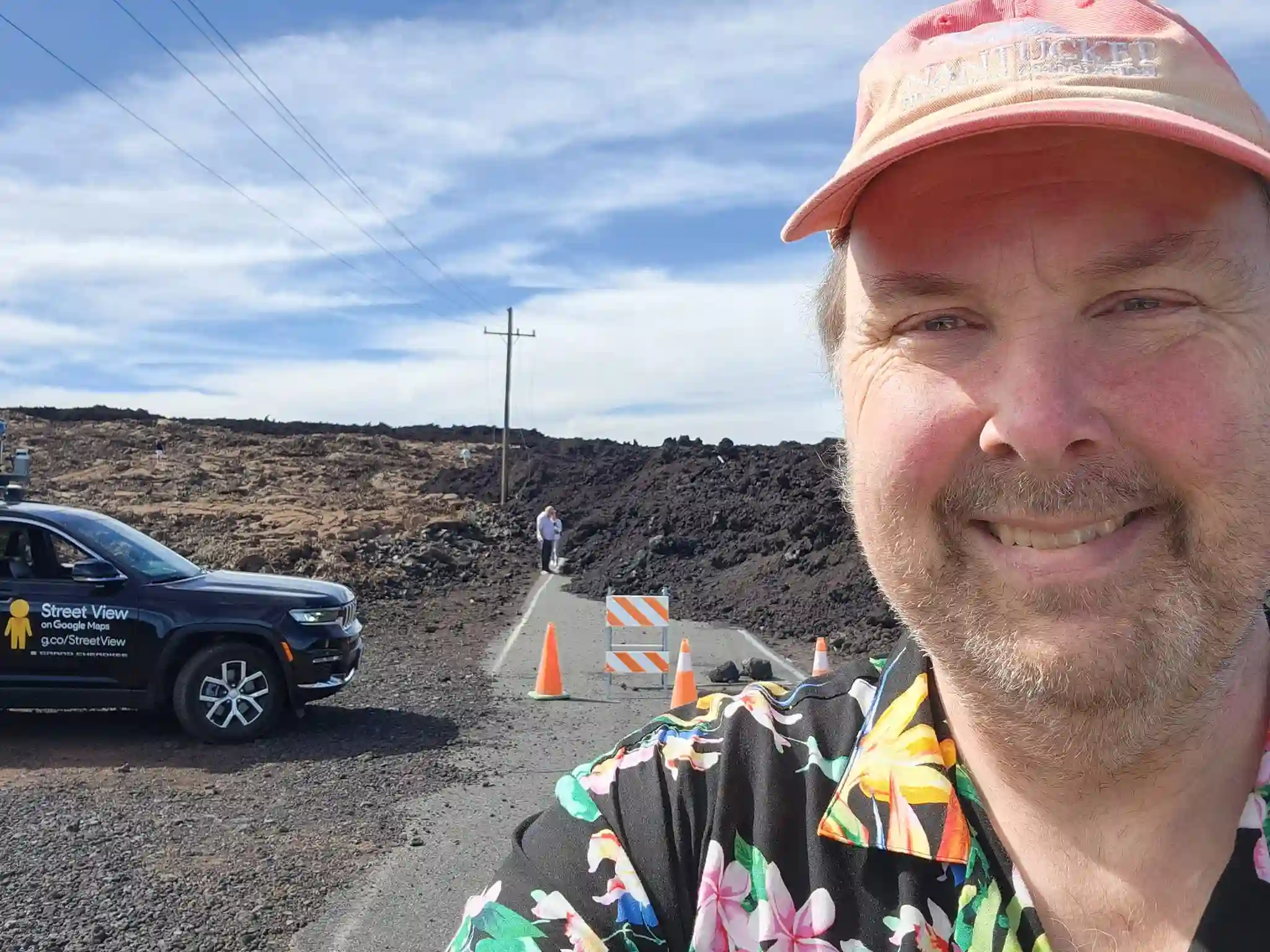 Picture of a Google Car spotted in Volcano, Hawaii, United States on November 29, 2024.