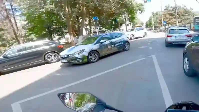 Picture of a Google Car spotted in Bucharest, Romania on May 24, 2024.