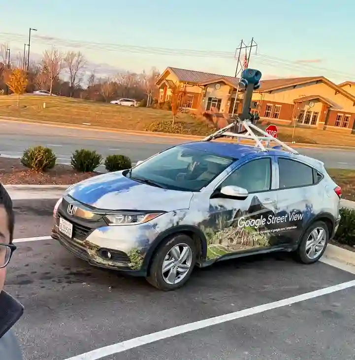 Picture of a Google Car spotted in Angier, North Carolina, USA on November 29, 2024.