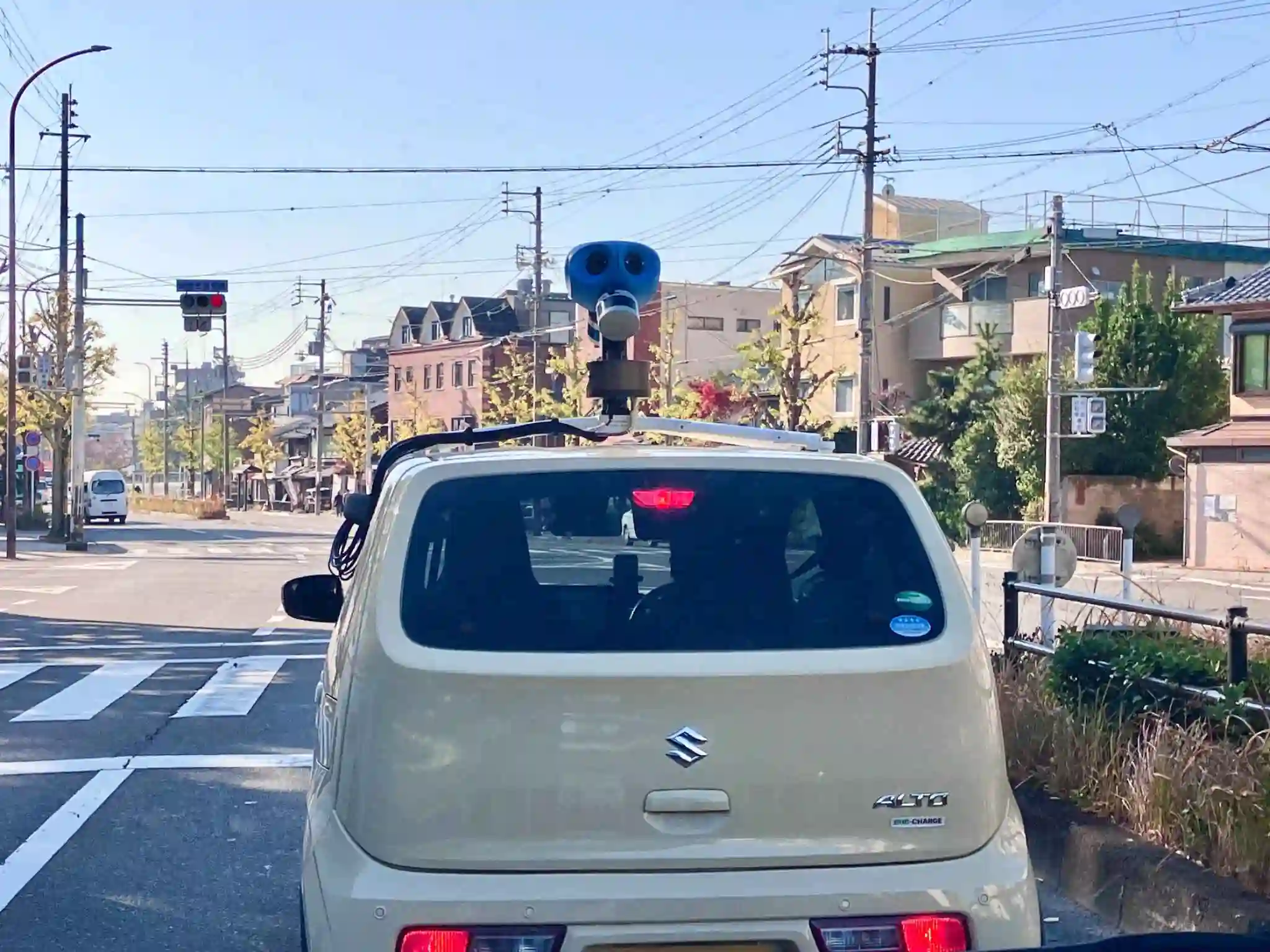 Picture of a Google Car spotted in Kyoto, Kyoto, Japan on December 2, 2024.