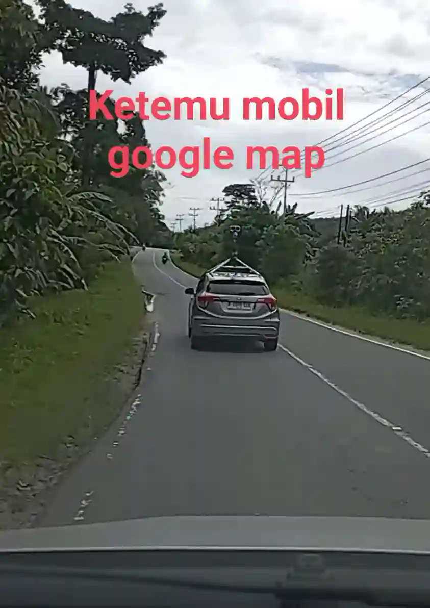 Picture of a Google Car spotted in West Kalimantan, Indonesia on November 28, 2024.