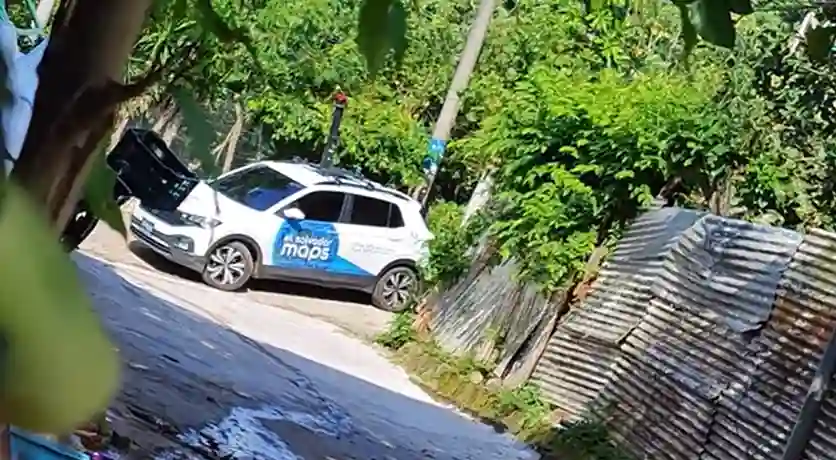Picture of a El Salvador Maps Car spotted in El Salvador on November 23, 2024.