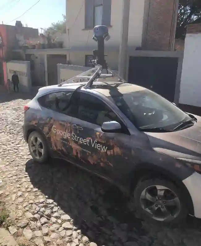 Picture of a Google Car spotted in San Miguel de Allende, Guanajuato, Mexico on December 2, 2024.