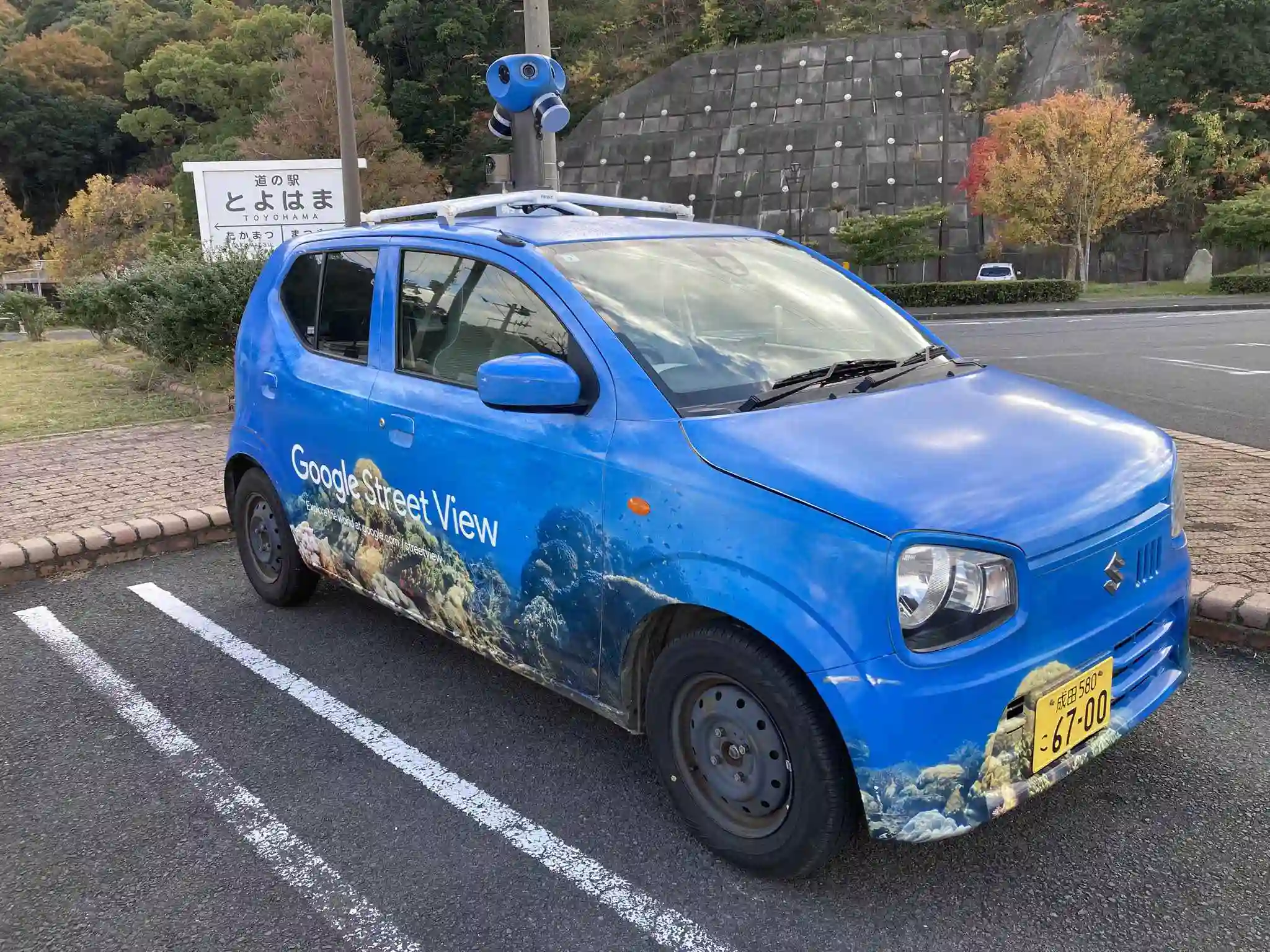 Picture of a Google Car spotted in Kanonji, Kagawa, Japan on December 4, 2024.