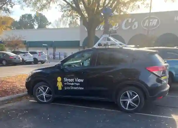 Picture of a Google Car spotted in Fayetteville, North Carolina, United States on December 4, 2024.