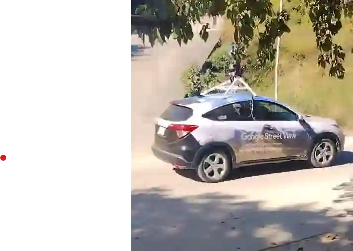 Picture of a Google Car spotted in Santiago Jamiltepec, Oaxaca, Mexico on December 2, 2024.