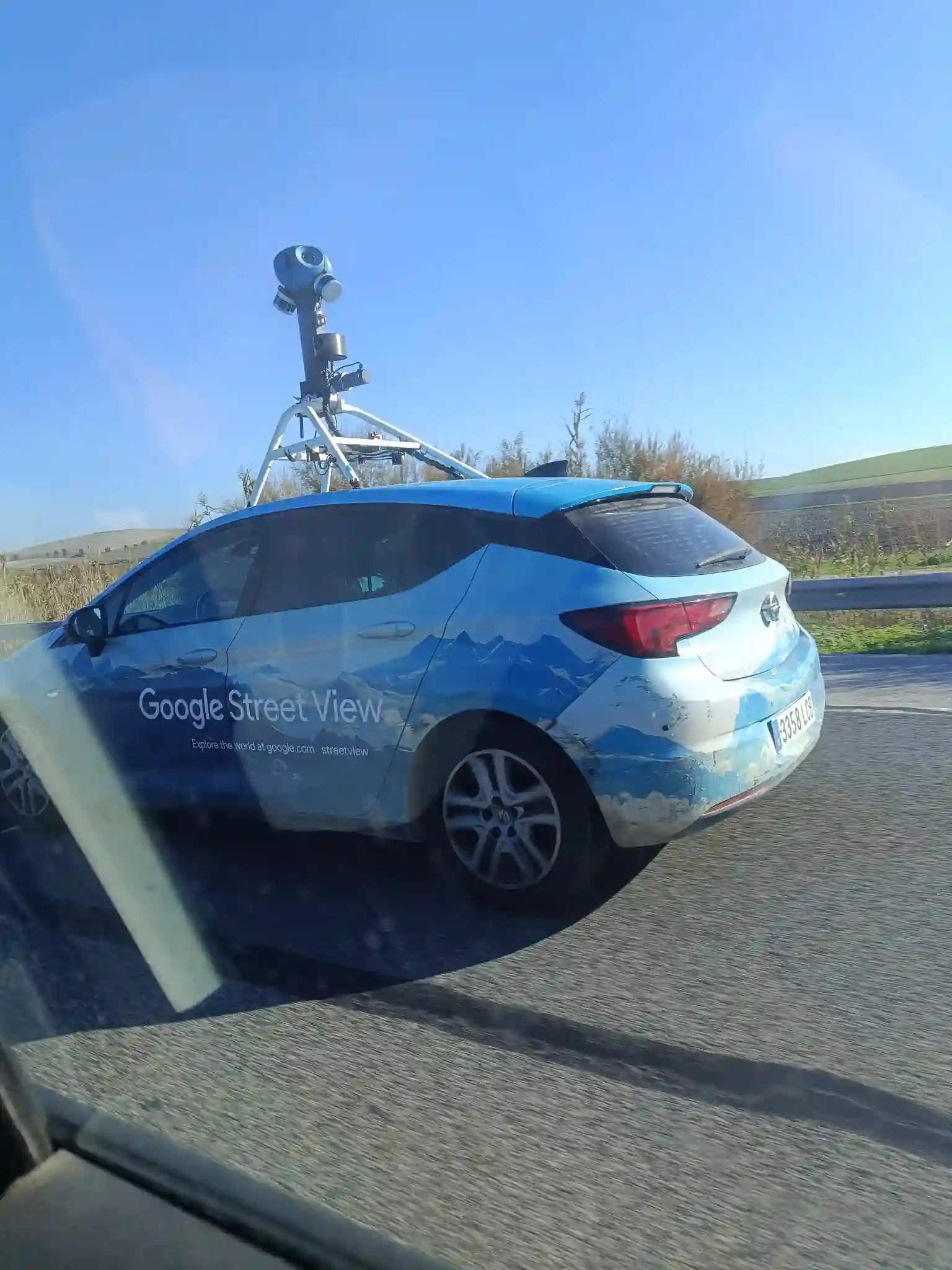 Picture of a Google Car spotted in Jerez de la Frontera, Andalusia, Spain on December 5, 2024.